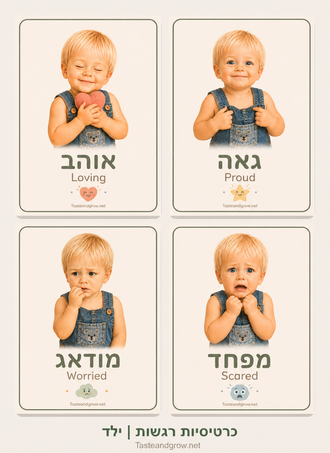 כרטיסיות רגשות – בן